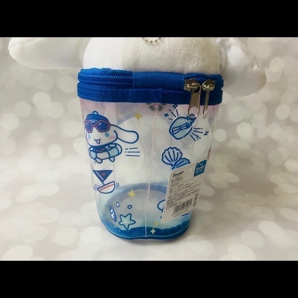 bnwt Sanrio Cinnamoroll Clear Pouch Plush - Picture 3 of 3